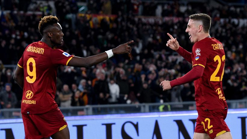 Roma fa festa con Abraham, Atalanta ko. Highlights e pagelle