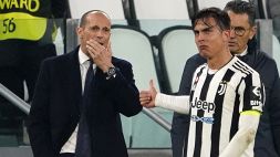 Scintille in casa Juve: Dybala e Allegri litigano nello spogliatoio