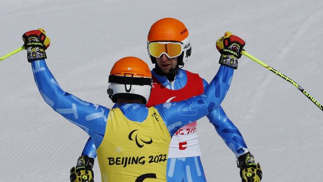 Paralimpiadi, Bertagnolli vince l'argento in gigante