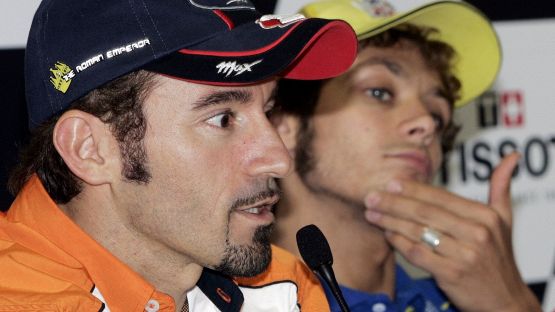 Biaggi: "Sms con Rossi? Chi può dirlo. In MotoGP non farò come lui"