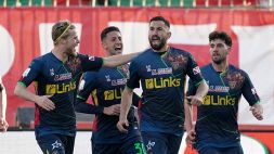 Serie B: il Perugia frena il Lecce, tris Vicenza