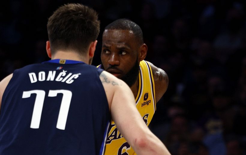 NBA: Doncic meglio di James, Lakers al tappeto