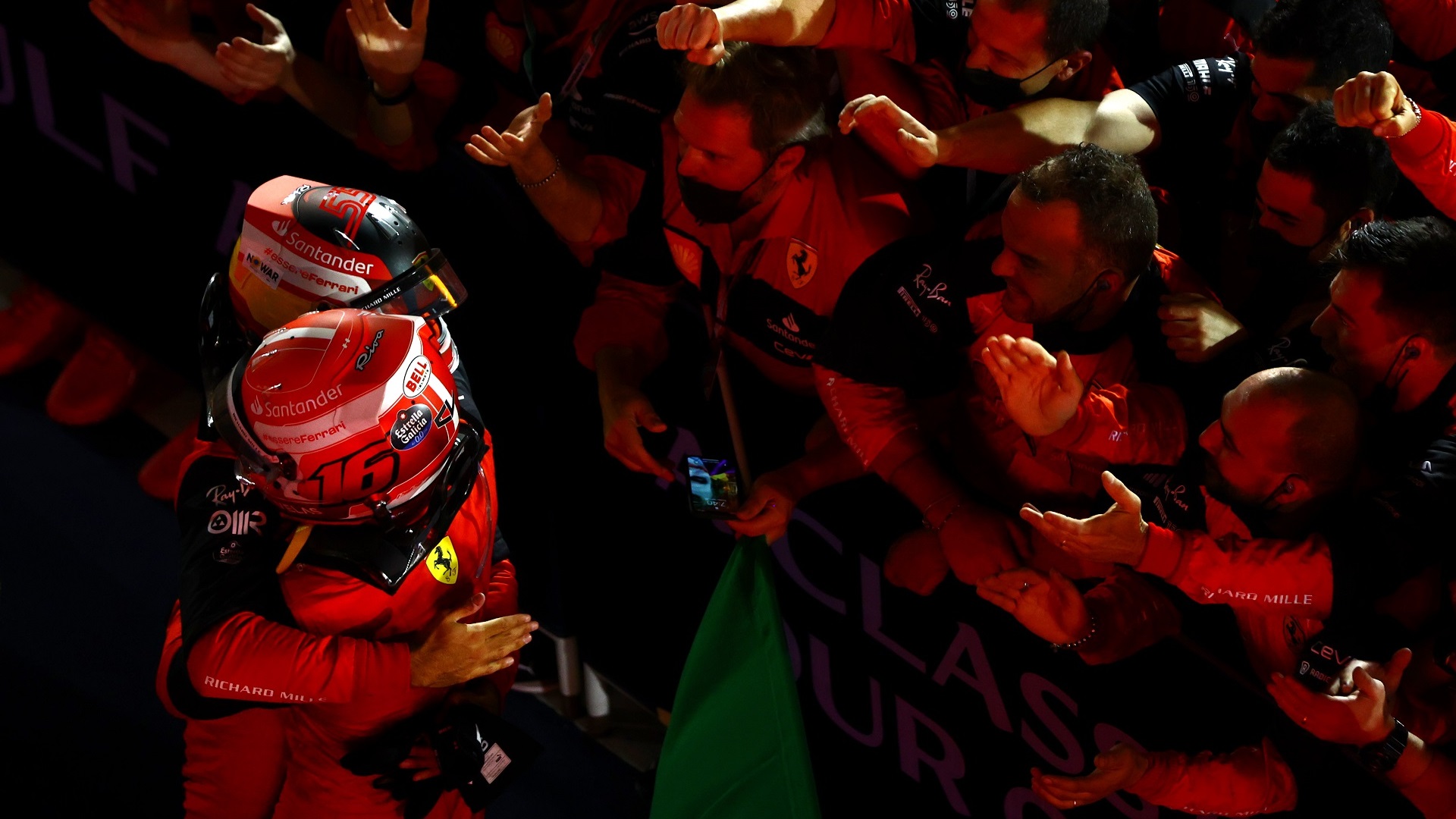 F1, Gp Bahrain 2022: trionfo Ferrari, le foto