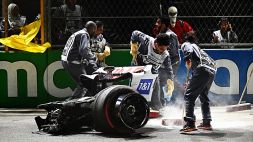 F1, qualifiche Jeddah: Perez beffa le Ferrari, paura per Mick Schumacher