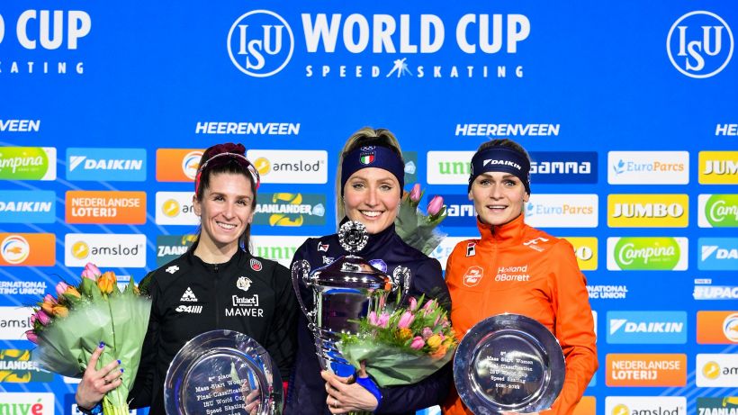 Francesca Lollobrigida vince la Coppa del Mondo della mass start