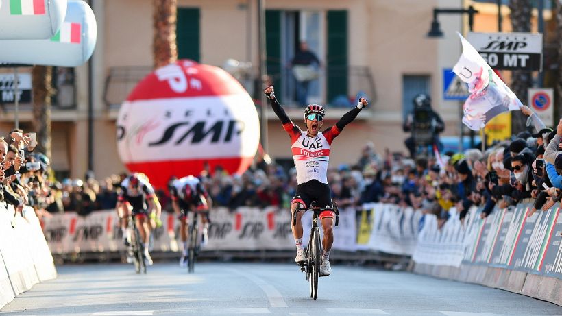 Trofeo Laigueglia: vittoria di Polanc e tripletta UAE Team Emirates