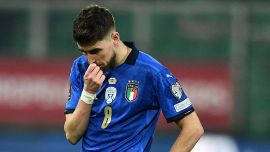 Italia-Macedonia: Chiesa, paura per il ginocchio. Donnarumma supera Zenga. Jorginho, 11 metri maledetti