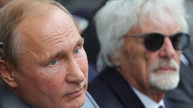 Bernie Ecclestone upsets the world of F1 and sport on Putin