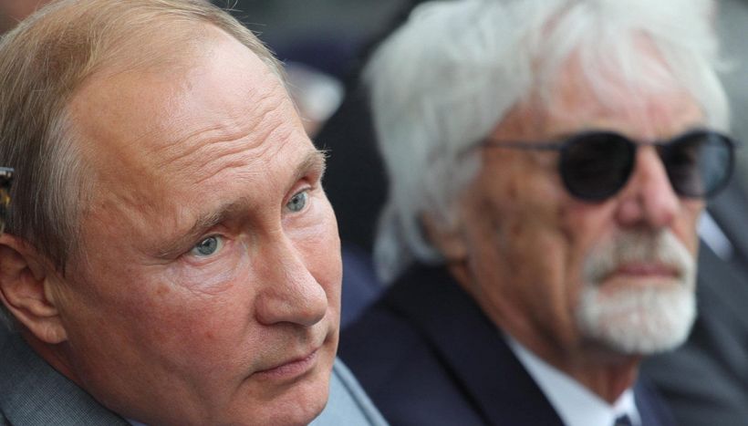Bernie Ecclestone sconvolge il mondo della F1 e dello sport su Putin