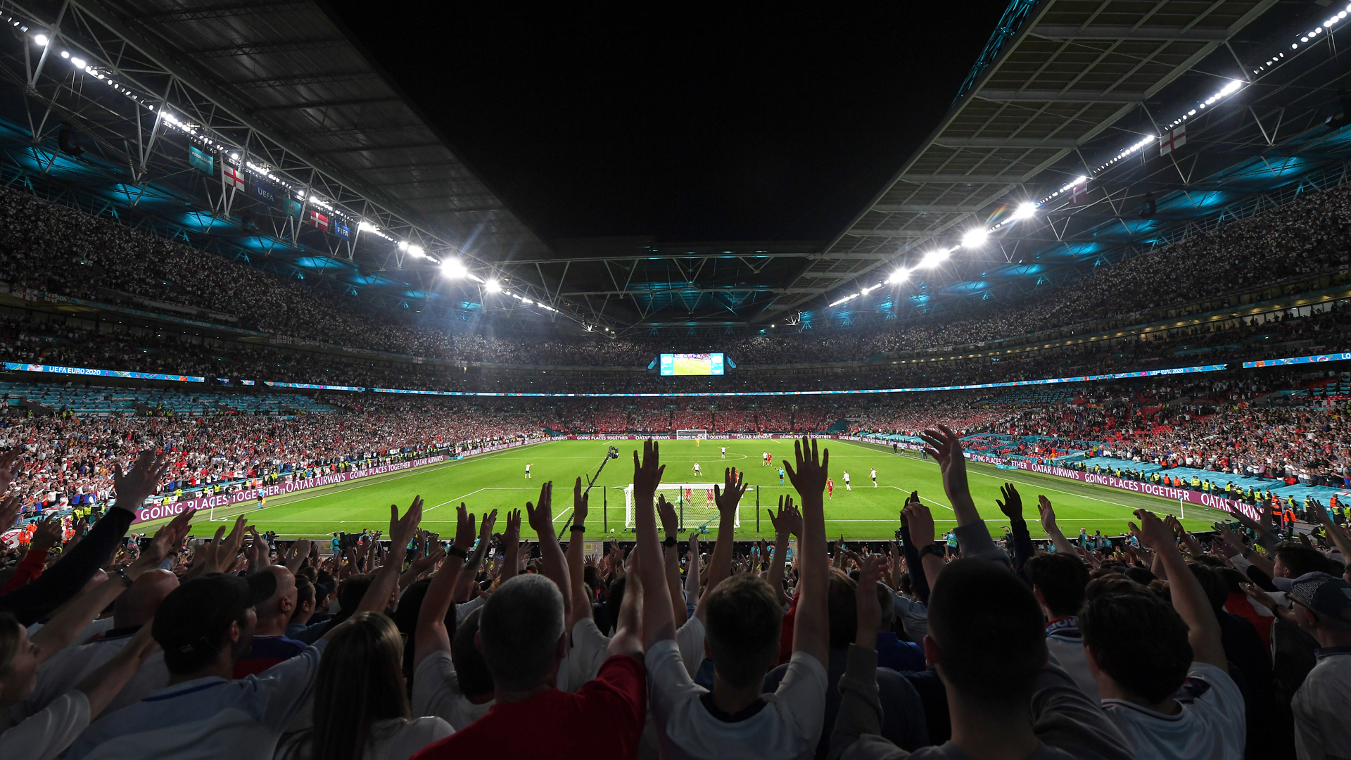 Lo stadio di Wembley, Inghilterra