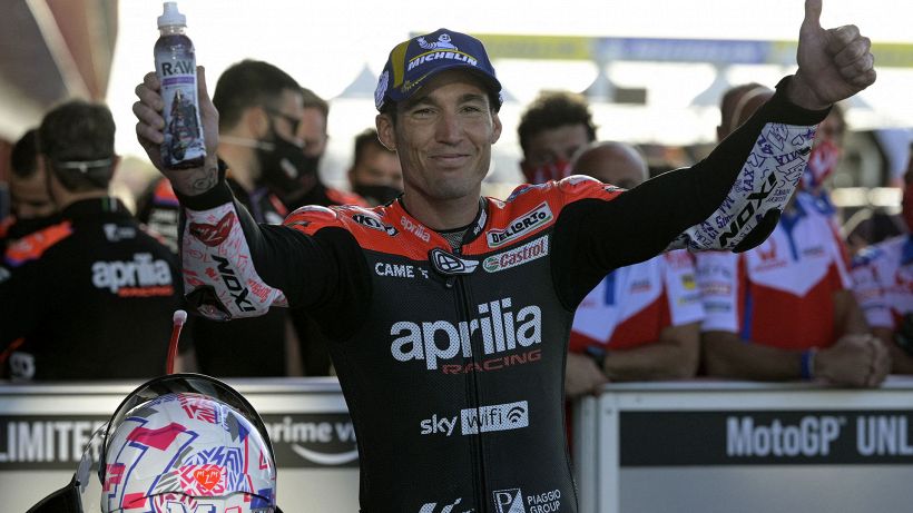MotoGP, Aleix Espargaró: "Oggi guidare l'Aprilia era un piacere"