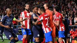 Atletico-Manchester City, botte da orbi: interviene la polizia