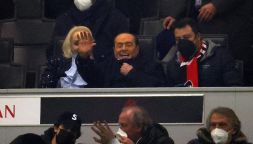 Milan: riappare Berlusconi con Salvini dopo le nozze con Marta Fascina