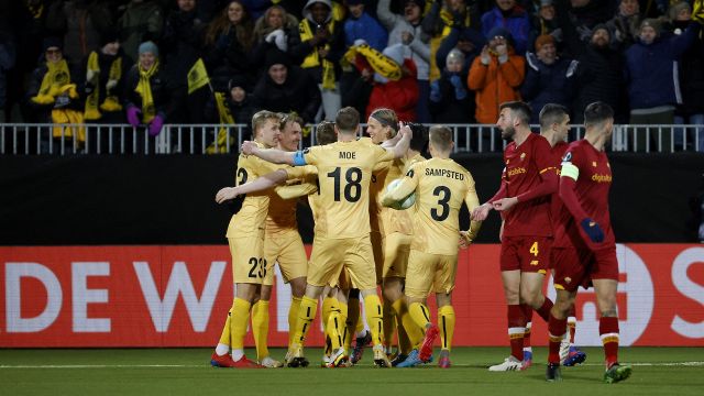 Conference League: la Roma perde ancora in Norvegia, il Bodo vince 2-1