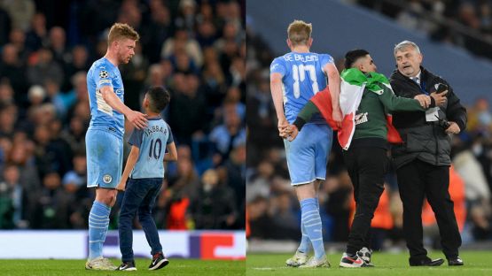 Man City-Real Madrid: doppia invasione finale, De Bruyne nel mirino. Le foto