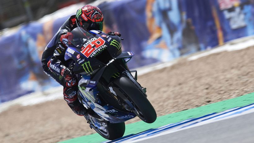 MotoGP Jerez, Quartararo: "Non vedo l'ora di rimettermi in sella"