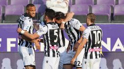 Serie A, la Fiorentina crolla al Franchi: che colpo dell'Udinese
