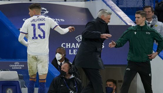 Champions, Ancelotti: che rischio e che scontro con Valverde. Le foto