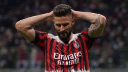 Milan, Giroud: "Siamo frustrati stasera"