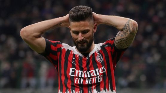 Milan, Giroud: "Siamo frustrati stasera"