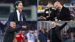 Poker Scudetto: Chi ci crede di più tra i quattro allenatori di testa?