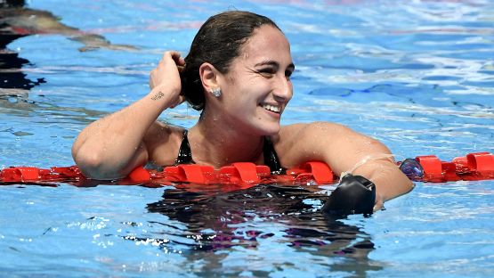 Nuoto, Quadarella: “Buon tempo al Settecolli, a Fukuoka non farò i 400”