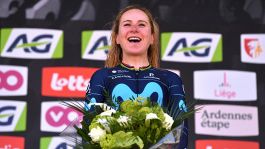 Movistar, caduta in allenamento e frattura del polso per Van Vleuten