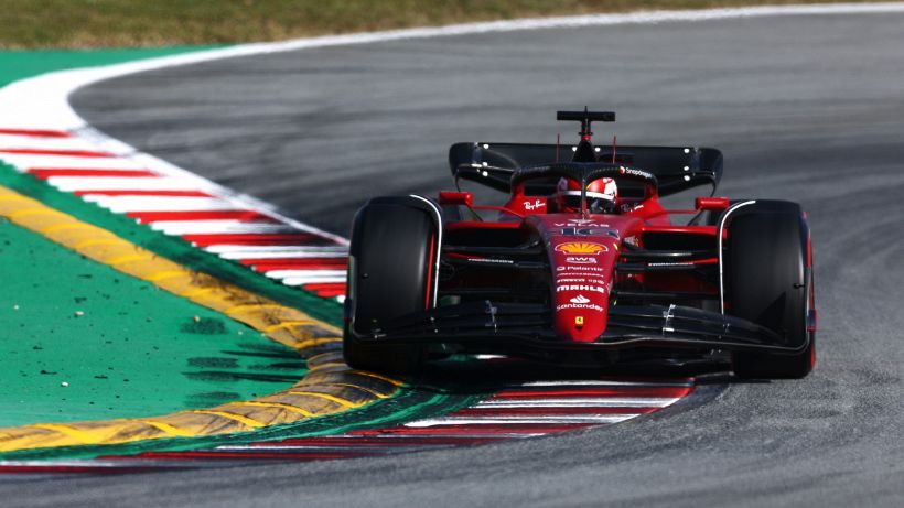 F1, GP Spagna: la Ferrari di Leclerc davanti anche nelle seconde libere