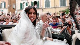 Veronica Ciardi, la moglie controcorrente di Bernardeschi: il GF, la privacy, le nozze