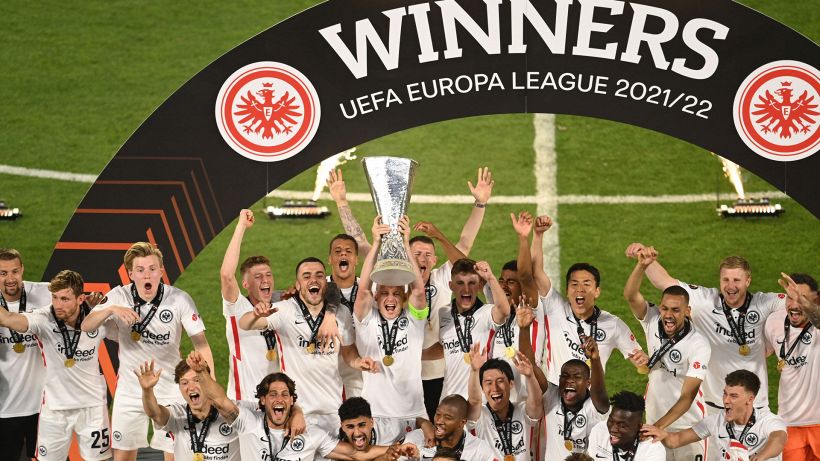 Europa League, Ramsey tradisce i Rangers: trionfa l'Eintracht