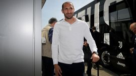 Chiellini, primo gol con Los Angeles e dedica ad Astori