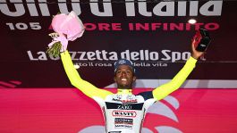 Ciclismo, Girmay con ogni probabilità non sarà al Giro d'Italia