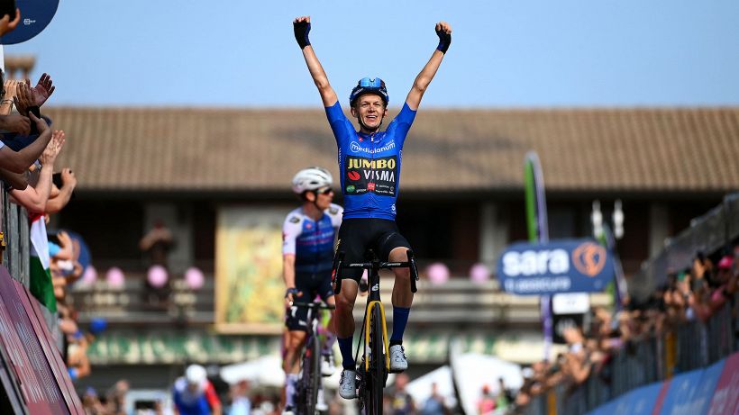 Giro d'Italia, Bouwman: "Ancora non ci credo, è un sogno"