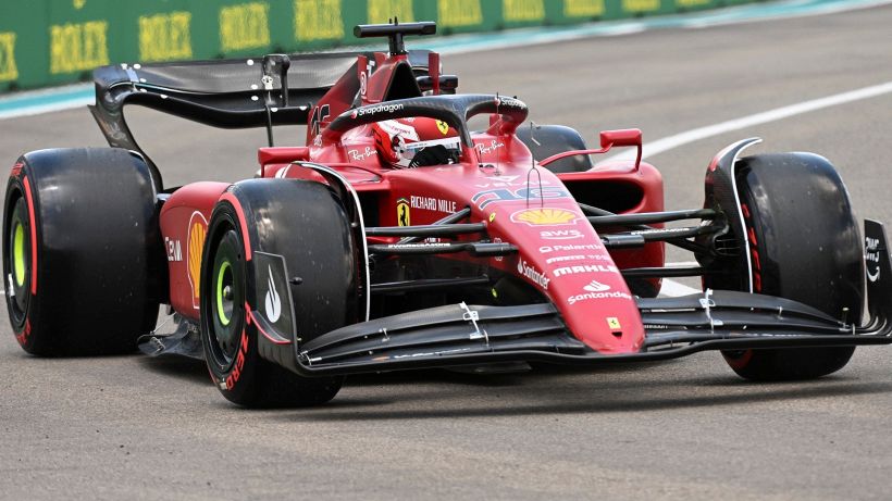 F1 Gp Miami: super Ferrari, Leclerc in pole e Sainz secondo
