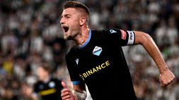 Milinkovic-Savic gela la Juventus allo scadere, Lazio in Europa League