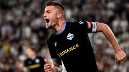 Milinkovic-Savic gela la Juventus allo scadere, Lazio in Europa League