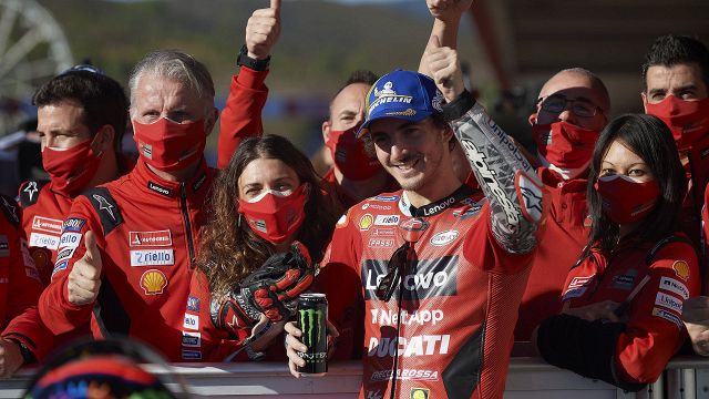 MotoGP Jerez, Bagnaia: "Giornata stupenda, abbiamo fatto un lavoro incredibile"