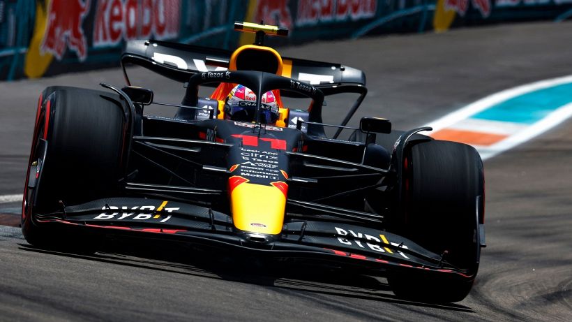 F1 terze libere Miami: Perez davanti a Leclerc