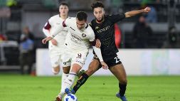 Si gioca Salernitana-Venezia: le foto del match che vale la salvezza in Serie A