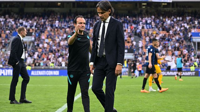 Inter, Simone Inzaghi: "Faccio i complimenti al Milan"