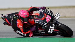 GP Catalogna MotoGP, Aleix Espargaro e l'Aprilia in pole