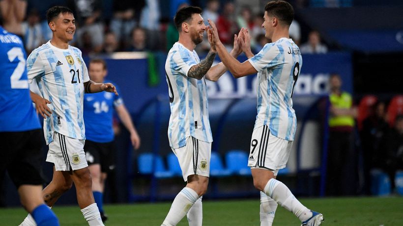 Argentina-Estonia, Messi ne fa cinque: l'Albiceleste non perde da 33 partite