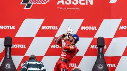 Assen, Bagnaia: "Siamo davvero forti". Bezzecchi senza parole