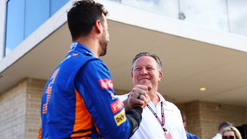 McLaren, Brown: “Nessun problema con Ricciardo"