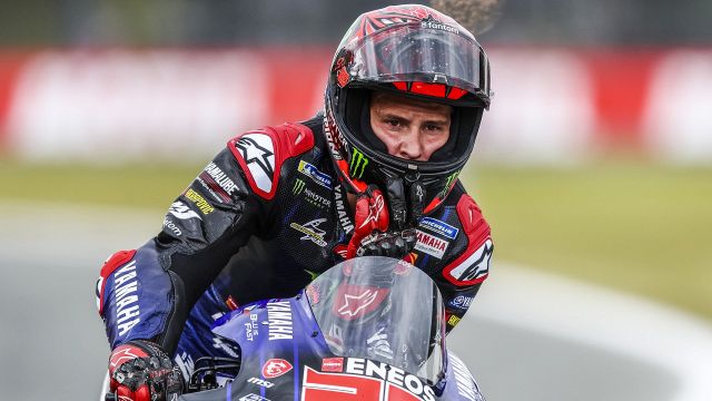 MotoGP Assen, Quartararo: "Felice del 2° posto. In gara saremo io e Bagnaia"
