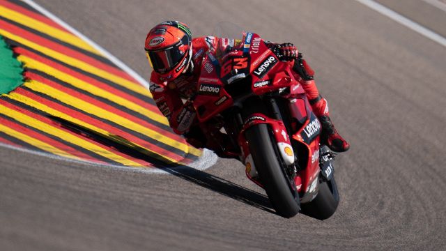 MotoGP, GP Germania: Bagnaia il più veloce nelle terze libere