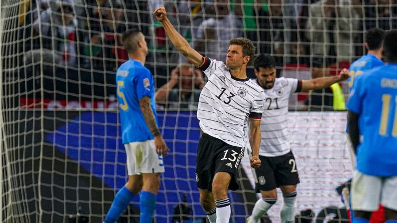 Nations League: contro la Germania disfatta storica per l'Italia
