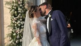 Domenico Berardi, nozze da favola sul lago di Garda con Francesca