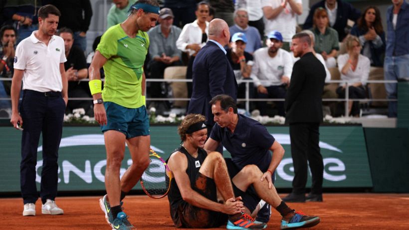 Roland Garros: Nadal sontuoso, poi Zverev fa crac. Rafa in finale