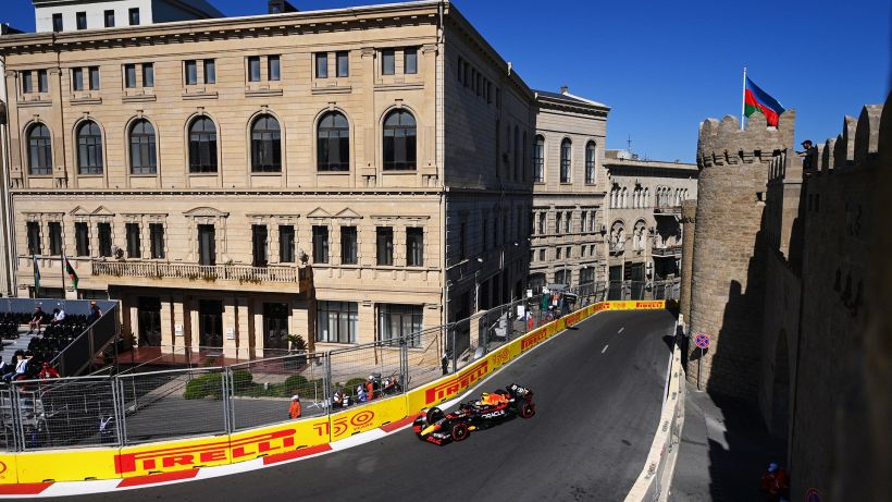 F1, prime libere Baku: Red Bull prima e terza, Ferrari seconda e quarta